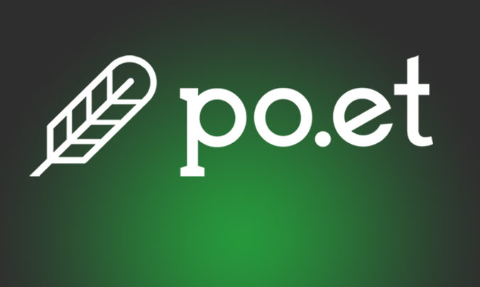 Po.et is a blockchain-powered startup that allows content creators to create time-stamped titles for their works.