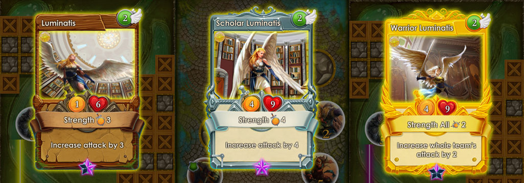 Spells of Genesis requires players to use their cards in an arcade shooter where they make an attempt on the enemies using magical spells. 