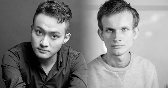 Reddit Cryptocurrency: Encounter between Ethereum's Vitalik Buterin and Tron's Justin Sun