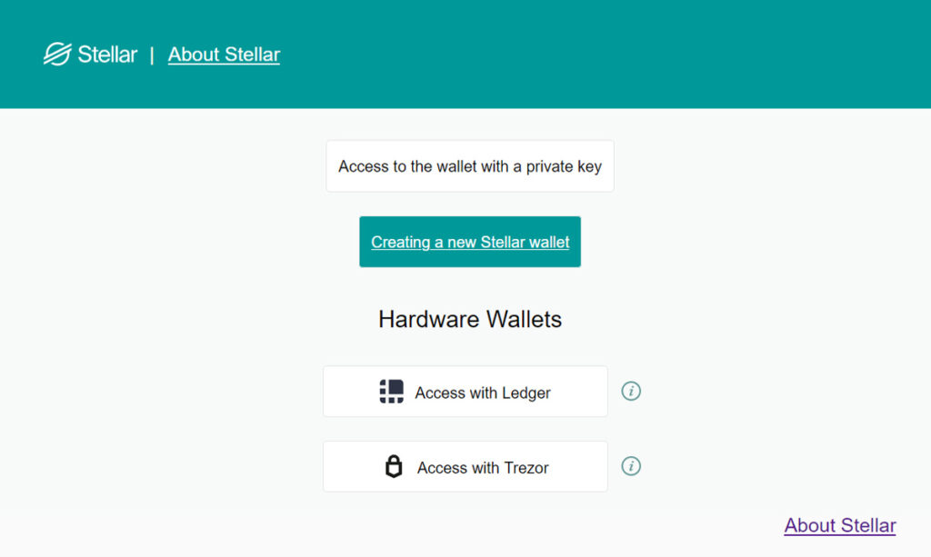 stellar wallet